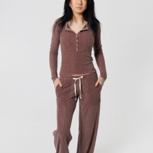 Kokoa Brown Reversible Pants